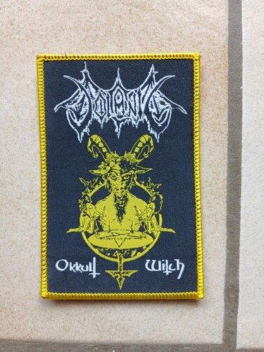 Volcanic woven patch neu black - patch,