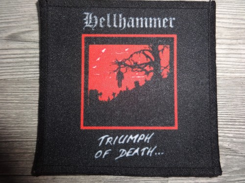 Hellhammer patch black thrash - patch,