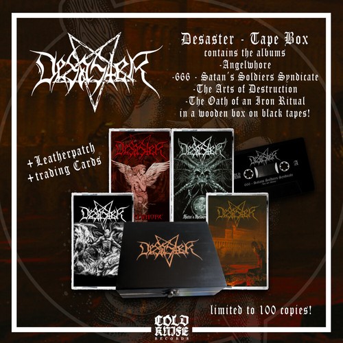 Desaster the wooden tape box - the,