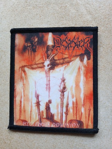 Desaster patch black - black, thrash